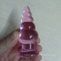Dildo de vidro do brinquedo do sexo para mulheres Injo-Dg208